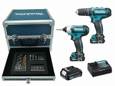 KIT MAKITA 10,8V HP331+TD110+3X2AH+ ACCESSORI