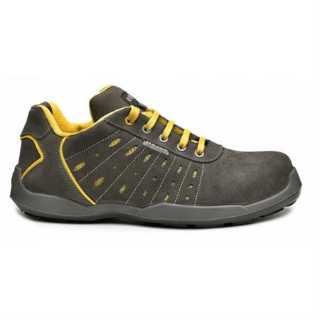 ***B0672 SMASH S1P SRC SCARPA BASSA  FORATA GIALLA