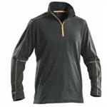 MICROPILE P&P SAINT MORITZ 1/2 ZIP COLORE NERO