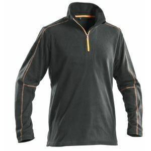 ***MICROPILE P&P SAINT MORITZ 1/2 ZIP COLORE NERO