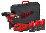 M12BDD-153C AVVITATORE 12V CON 3 BATTERIE 1.5AH MILWAUKEE