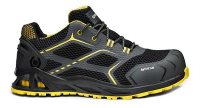 ***B1004 K-SPEED S1P HRO SRC SCARPA  BASSA NERO/GIALLO C/LACCI