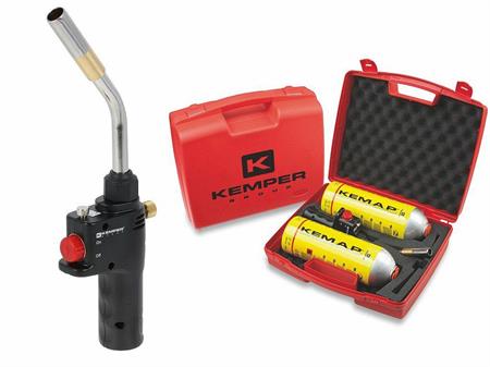 BRUCIATORE  KEMPER  1062E  KIT    VALIGIA + CARTUCCE