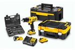 DCK710D2FT TRAPANO AVV. DCD710    10,8V 2AH + TORCIA E ACCESSORI