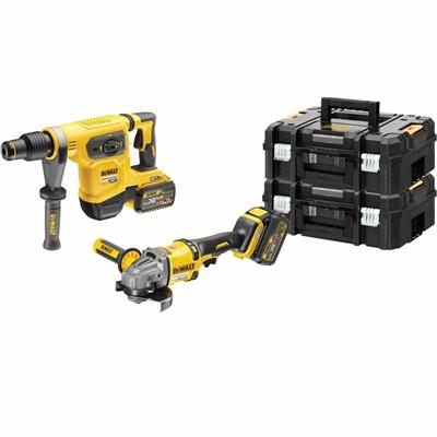 KIT 54V MARTELLO DCH481 + SMERIGLIATRICE DCG414 + 2 BATT 9AH