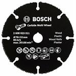 DISCO UNIVERSALE BOSCH DA D.76 MM TAGLIO LEGNO/PLASTICA
