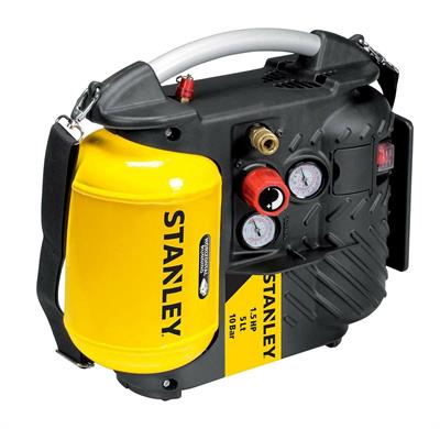 DN200/10/5 COMPRESSORE STANLEY PORTATILE OILLESS 1,5HP LT.5 10B