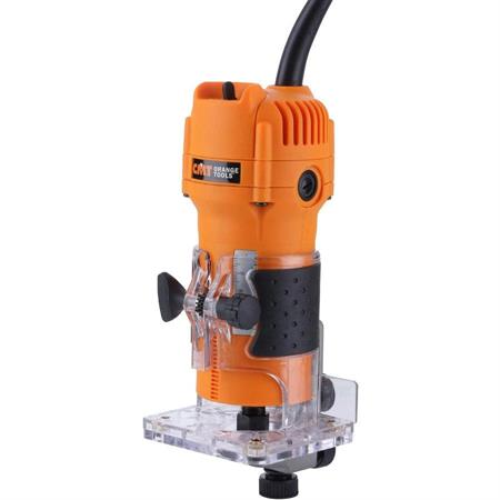 ELETTROFRESATRICE CMT10 X BORDI 550W C/PINZE D.6 + D.8