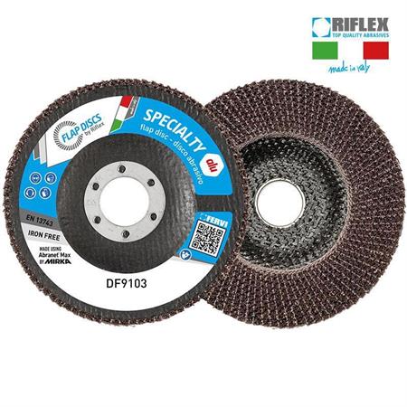 DISCO LAMELLARE FERVI D.115 P.80  PER ALLUMINIO