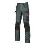 PANTALONE U-POWER PLATINUM BUTTON 330GR. COLORE RUST JEANS