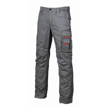 PANTALONE U-POWER GRIN 245GR. FODERATO MULTITASCA GRIGIO