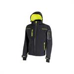 GIACCA U-POWER SPACE SOFTSHELL PESANTE BLACK CARBON