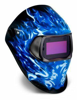 MASCHERA 3M SPEEDGLAS HOT 100V C/ADF 5 GR.REGOLAZ.FIAMME BLU