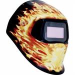 MASCHERA 3M SPEEDGLAS BLAZE 100V C/ADF 5 REGOLAZ.FIAMME ORO