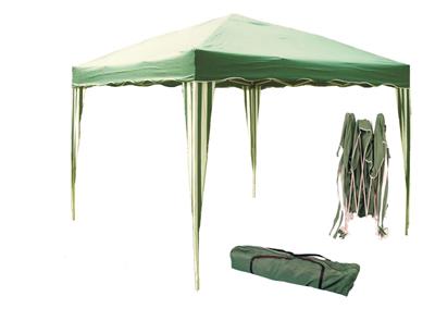 GAZEBO RICHIUDIBILE IN ALLUMINIO  MT.3X3 VERDE