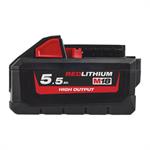 MILWAUKEE M18B55 BATTERIA M18     HB5.5 18V - 5,5Ah (Litio)