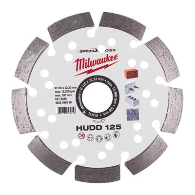 MILWAUKEE DISCO DIAM SPEEDCROSS HUDD 125