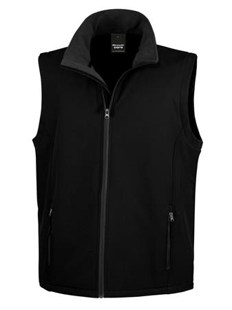 GILET UOMO SOFTSHELL NERO CAMAC RER232M