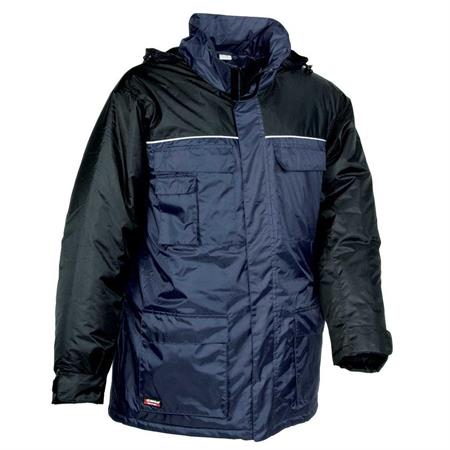 GIACCA IMBOTTITA COFRA GALWAY     C/CAPPUCCIO NAVY/NERO