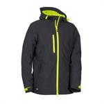 GIACCA COFRA BRYRUP WINTER LIGHT  NERO/GIALLO FLUO