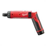 M4 D AVVITATORE DIRITTO 1/4 MILWAUKEE 4V 2AH