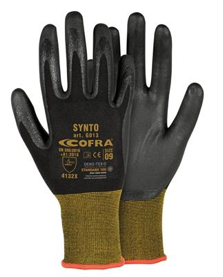 GUANTO COFRA SYNTO 4132X AERATO   NITRILE/POLIURETANO