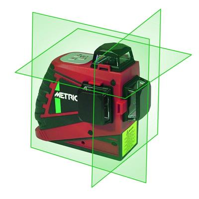 AUTOLIVELLA LASER VERDE METRICA 3D 3X360