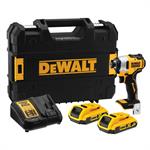 AVVITATORE IMPULSI 1/4 DEWALT DCF809 2X2AH + CAR