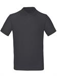 POLO UOMO INSPIRE 100% COTONE ORGANICO DARK GREY