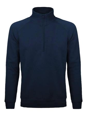 FELPA MEZZA ZIP CAMAC BS330 NAVY