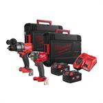 M18 FPP2B3-502X MILWAUKEE M18FPD3 + M18FIW2F12 COMPACT + 2X5AH