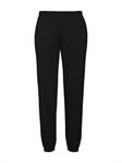 PANTALONE CON ELASTICO DUE TASCHE NERO FR640260-36