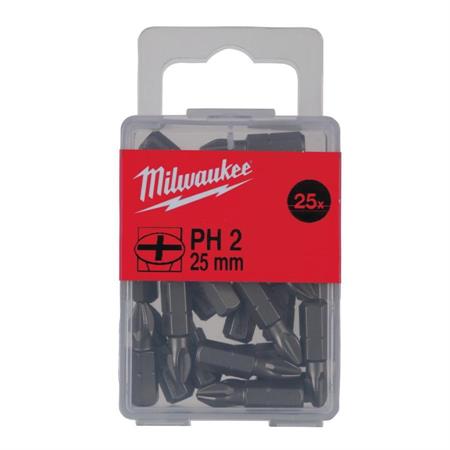 BIT PH2 MM.25 PZ.25 MILWAUKEE