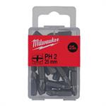 BIT PH2 MM.25 PZ.25 MILWAUKEE