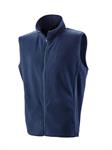 GILET MICRO PILE BLU NAVY CON 2 TASCHE