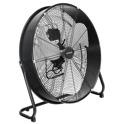 VENTILATORE DA PAVIMENTO INDUSTRIALE TVM 24 D 60 CM. 124 W NERO