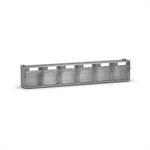 CASSETTIERA VISUAL BOX 6 CASSETTI  GRIGIO RAL7000