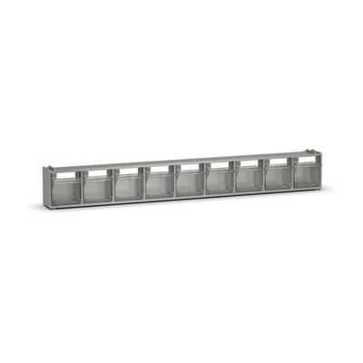 CASSETTIERA VISUALBOX 9 CASSETTI GRIGIO RAL7000