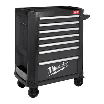 CP7G CARRELLO PORTAUTENSILI MILWAUKEE 7 CASSETTI GRIGIO
