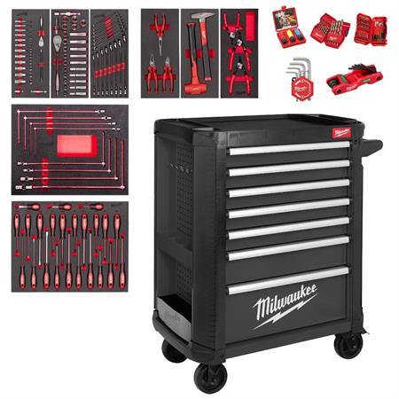 CP7G CARRELLO GRIGIO MILWAUKEE 7 CASS. C/ASS AUTOMOTIVE