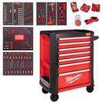 CP7 CARRELLO ROSSO MILWAUKEE 7 CASS. C/ASS AUTOMOTIVE