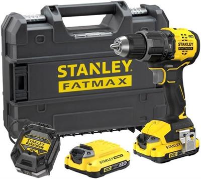 TRAPANO AVV.PERCUSSIONE FATMAX 20V 2X4AH 80Nm PRO-STACK