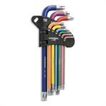 SERIE MUNDIAL CHIAVI TORX COLORATE PZ.9