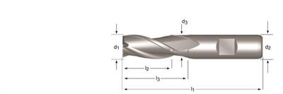 FRESA DORMER C305 3T HSS MM. 8