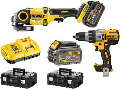 KIT FLEXVOLT 54V XRP DCD996 + DCG414 2 BATTERIE 54V