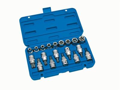 CASSETTA BUSSOLE TORX 1/2 PZ.19   MASCHIO/FEMMINA