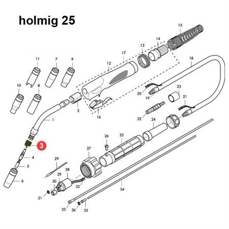 MOLLA PER  UGELLO (BZ25)