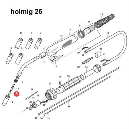 PUNTA GUIDAFILO M.6X28 D.1,0 STD  (BZ25)(BZ24)(OCIM)(BZ36)