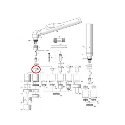 UGELLO RAME STD D.1,6 CEBORA  P90-120-150-160