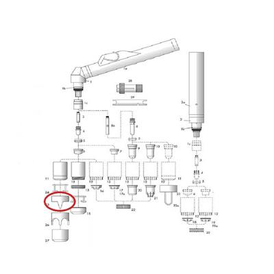 DISTANZIALE 2 PUNTE CEBORA P90-120-150-160